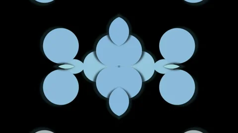 Blue circle shaped fancy pattern,geometry texture.fireworks,particle,symbol,visi 動画素材 959549