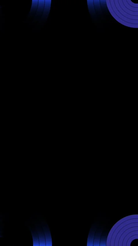 Blue circle vertical Stock Footage 304013995