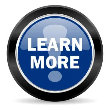 Blue circle web button Stock Illustration