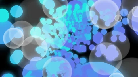 Blue Circles Abstract Background Motion Graphics. Stock Footage 329499476