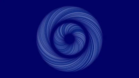 Blue circles abstract rings motion effect background animation Stock Footage 278176826
