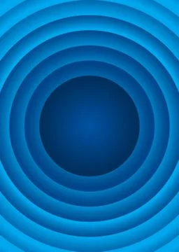 Blue circles background. Isolated Vector Illustration Stock Illustration