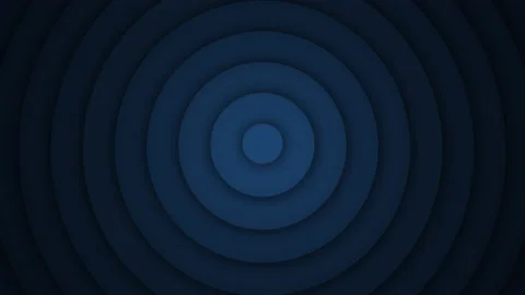 Blue circles expanding. Seamless loop 3D Stock Footage 150600633