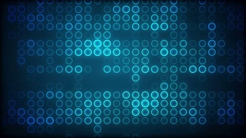 Blue circles Stock Footage 85670642