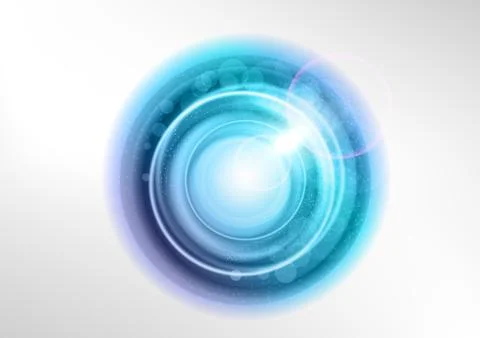 Blue circles Stock Illustration