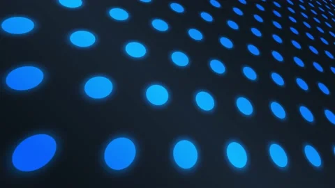 Blue circles pattern motion perspective background Stock Footage 134645752