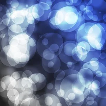 Blue circles Stock Photos