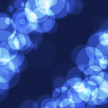 Blue circles Stock Photos