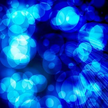 Blue circles Stock Photos