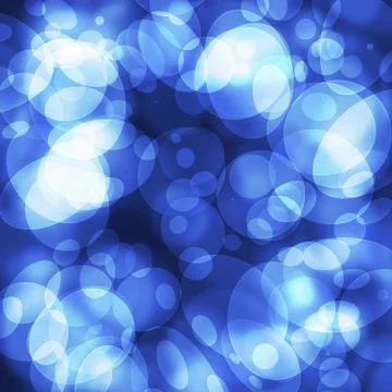 Blue circles Stock Photos
