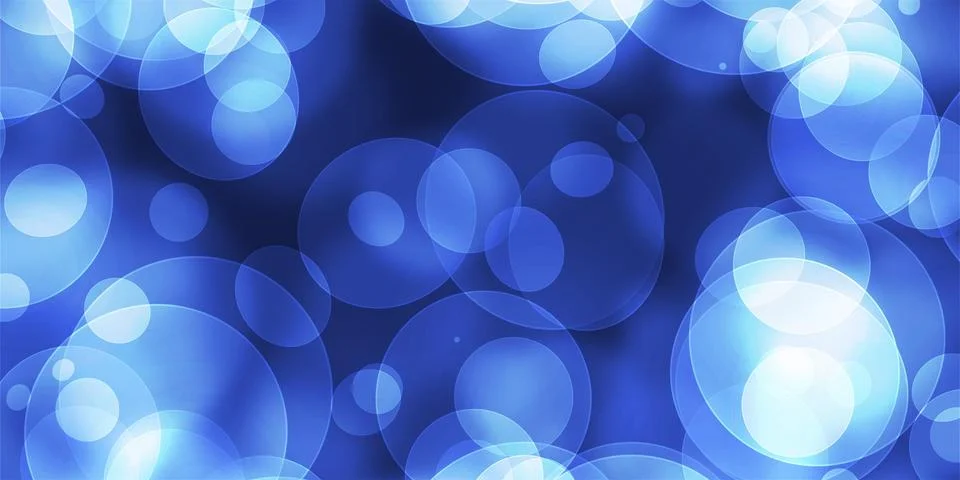 Blue circles Stock Photos