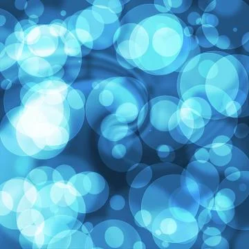 Blue circles Stock Photos