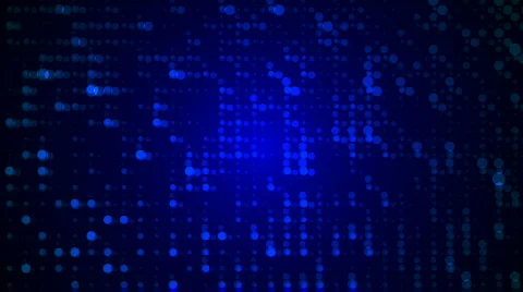 Blue Circles Pulsing Stock Footage 862955