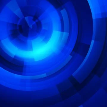 Blue circles of rectangular Stock Photos