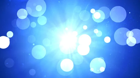 Blue circles shining Video stock 66775122