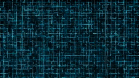 Blue circuit background Stock Footage 317014750