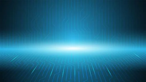 Blue circuit server bord background ,technology background,computer developer Illustrazione stock
