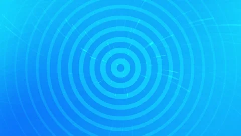 Blue Circular Abstract Background Loop Animation. Stock Footage 286775443