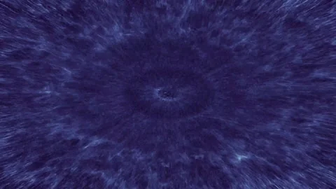 Blue circular black circle in the center pattern star burst of space Stock Footage 335979013