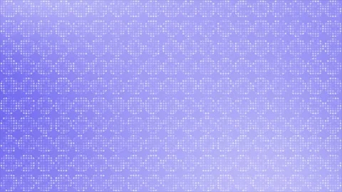 Blue circular dots forming circular half tone geometrical background Stock Footage 307518105