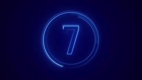 Blue Circular HUD Loading Ring Technology Interface Stock Footage 341370933