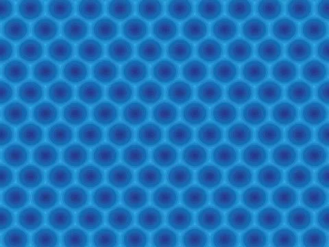 Blue circular hypnotic pattern 스톡 일러스트