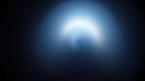 Blue circular light movement in black Stockbeeldmateriaal 315716055