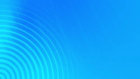 Blue Circular Lines Pattern Background Loop. Stock Footage 286429510