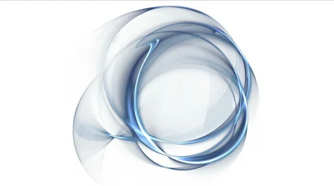 Blue circular motion 動画素材 36577554