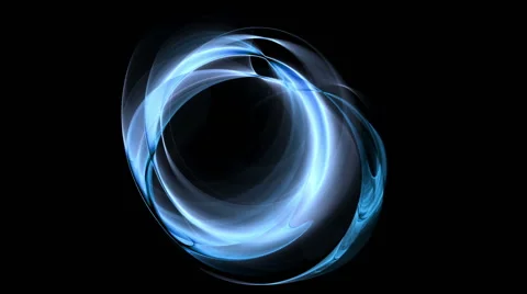 Blue Circular Motion Stock Footage 49321878