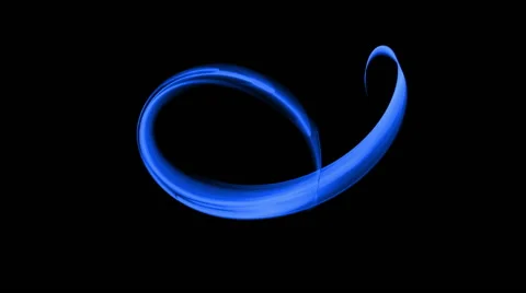 Blue Circular Motion Video stock 50309514