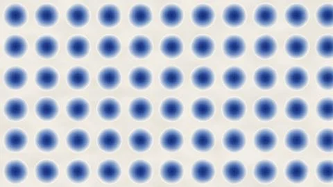 Blue circular pattern dots grid design background Illustrazione stock