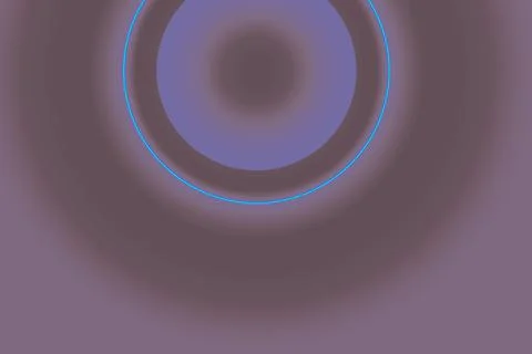 Blue circular pattern on a pastel violet background Stock Illustration