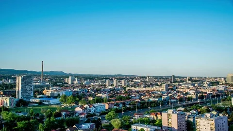 Blue City Video stock 99399037