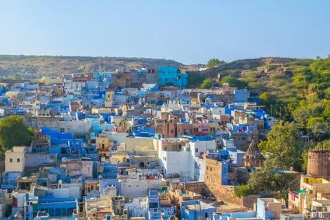 Blue City Stock Photos