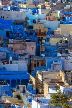 Blue City Foto stock