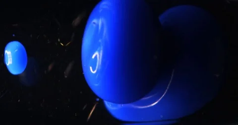 Blue Clean Lava Fast Stock Footage 71013790