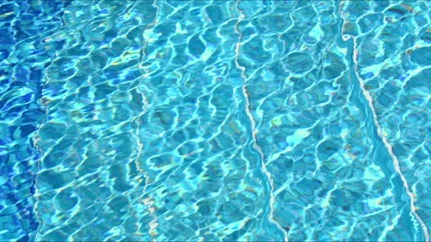 Blue Clean Pool Water Wave Background Texture Stock Footage 310066037