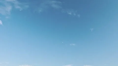 Blue Clear Sky Cinematic Background Stock Footage 339924824