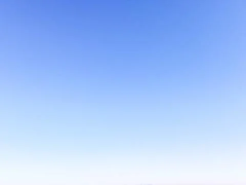 Blue clear sky, gradient background Foto stock