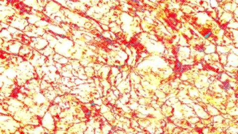 Blue clear water caustic texture, video footage Stock Footage 270316092