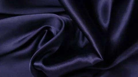 Blue cloth satin. Stock Footage 202304958