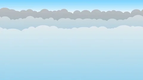 Blue Cloud Background Loop Stock Footage 70766963