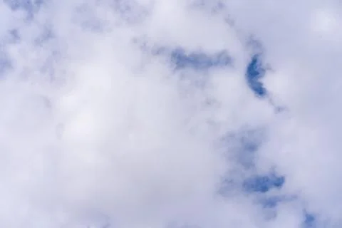 Blue cloud sky background. Nature pattern.  Weather concept 写真素材