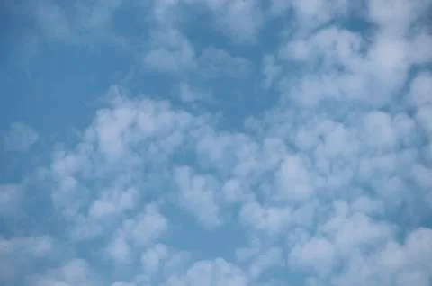 Blue cloud sky Stock Photos