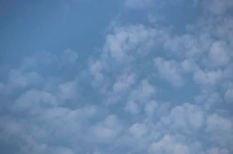 Blue cloud sky Stock Photos