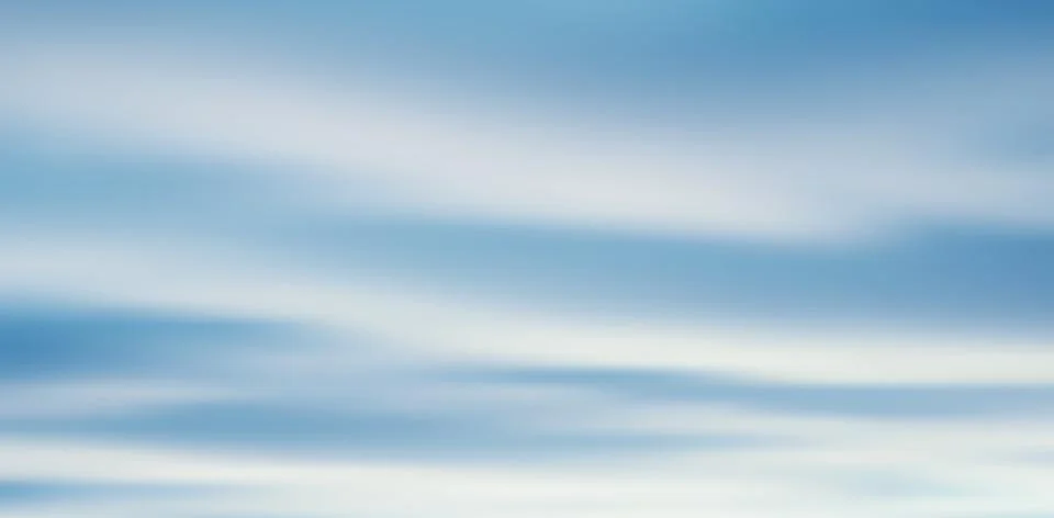 Blue cloud smooth Stock Illustration