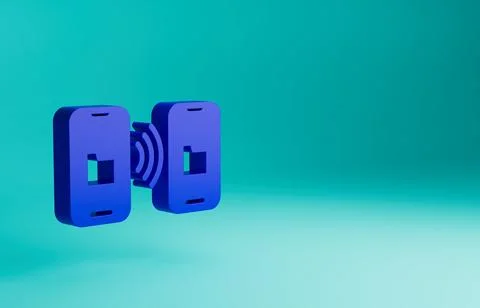 Blue Cloud technology data transfer and storage icon isolated on blue background Ilustración de archivo