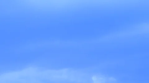 Blue clouds and sky Stock Footage 89529984