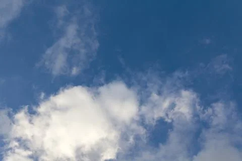 Blue clouds and sky. Stock-Fotos